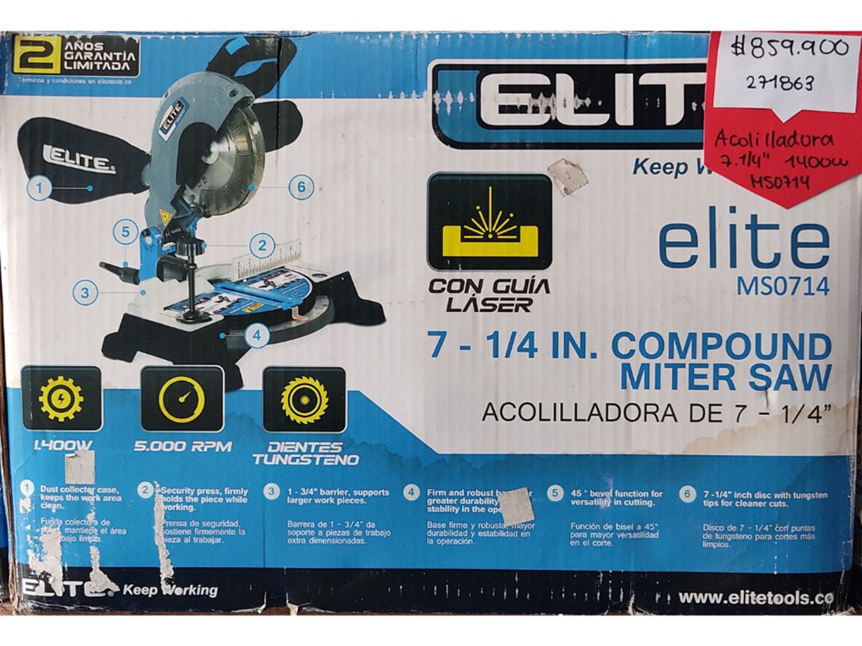 acolilladora 7 14 1400W