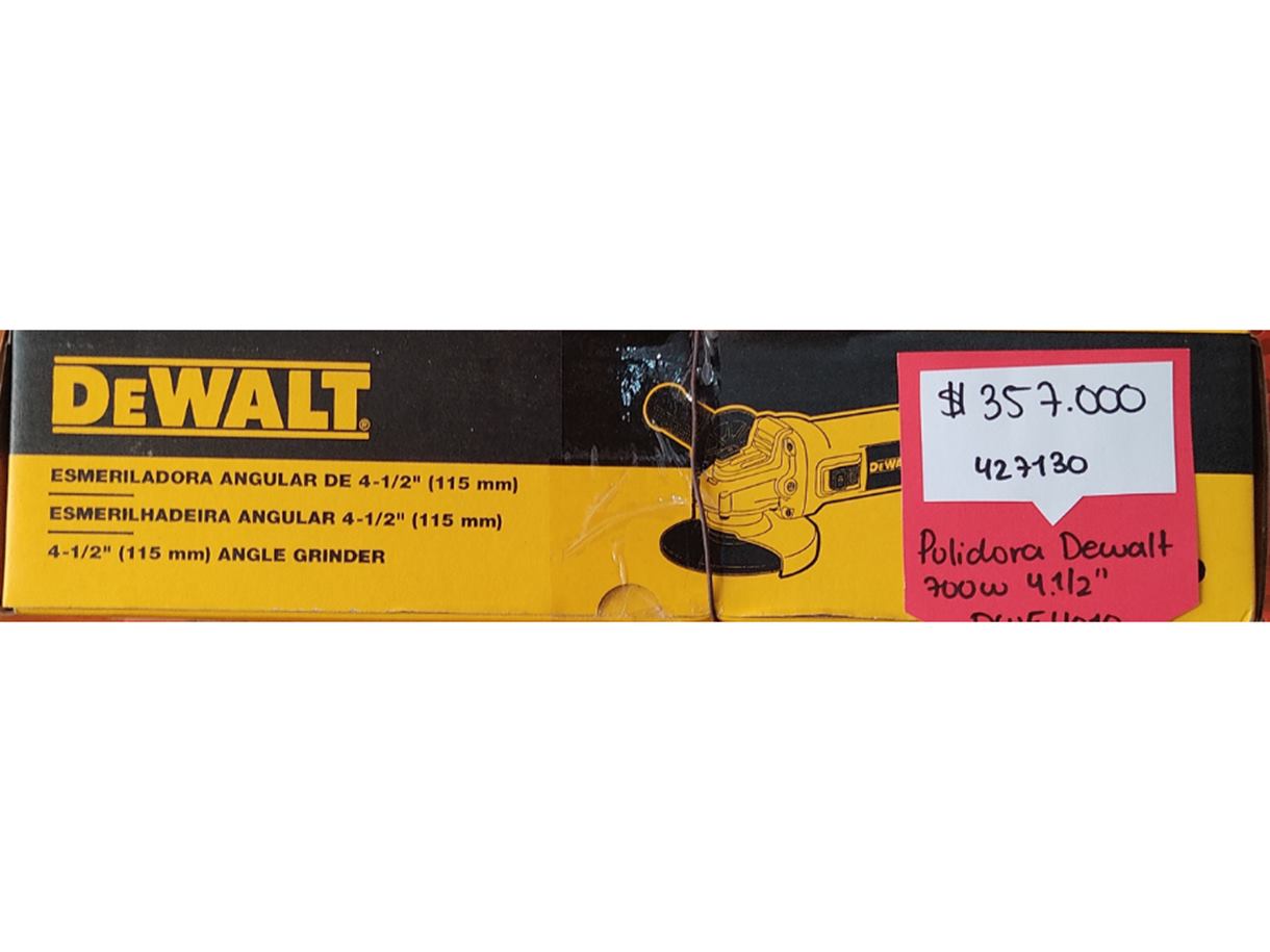 pulidora dewalt 700w 4.12